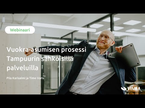 Vuokra asumisen prosessi Tampuurin sähköisillä palveluilla -webinaari