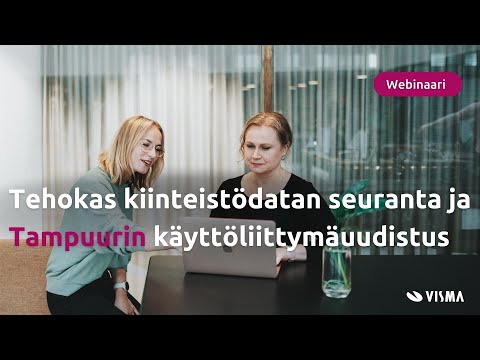 Webinaari: Tehokas kiinteistödatan seuranta ja Tampuurin käyttöliittymäuudistus